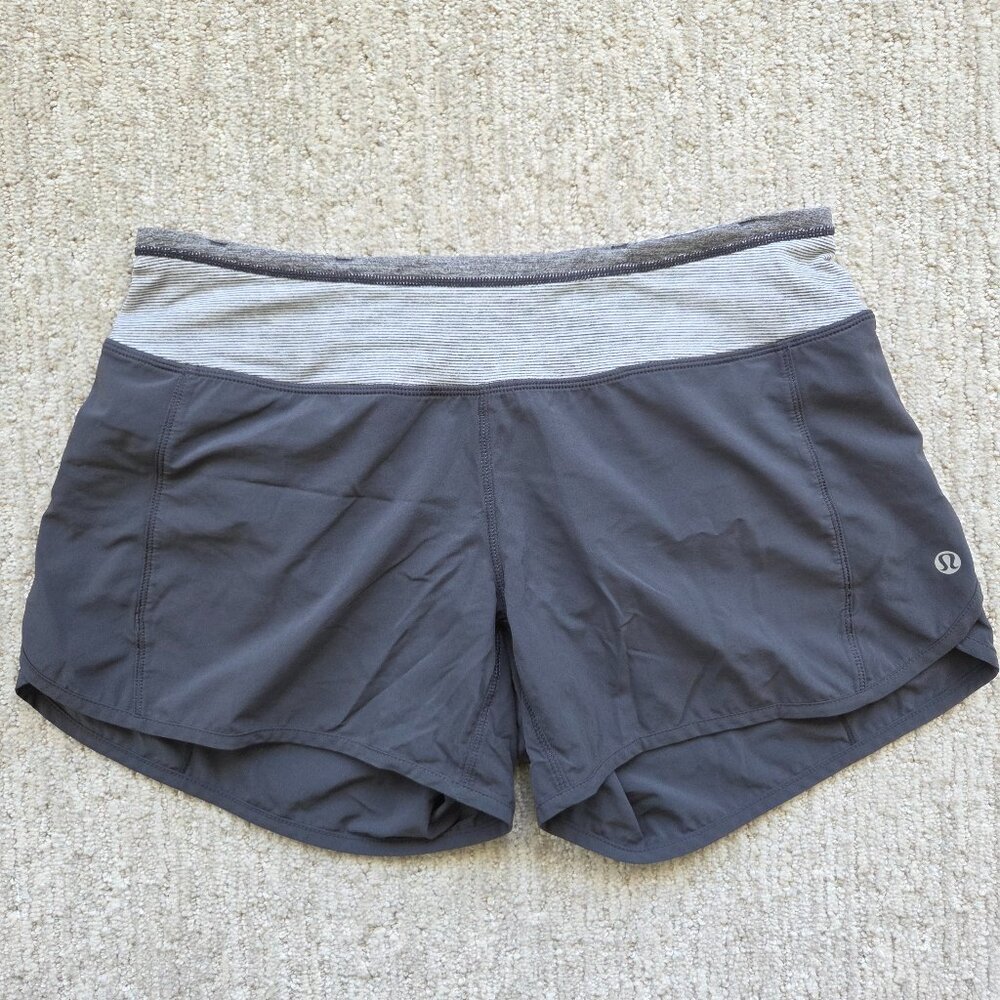 Lululemon Turbo Run Speed Shorts Women’s Size 6 Dense Purple 4.5" Running Gym